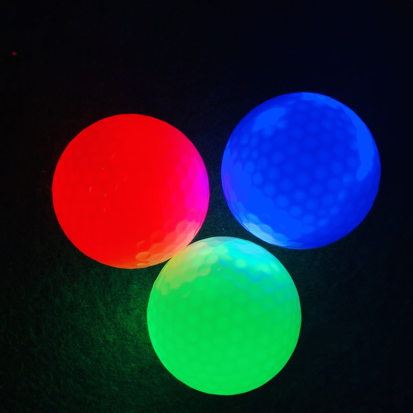 6 x Led Golf Balls