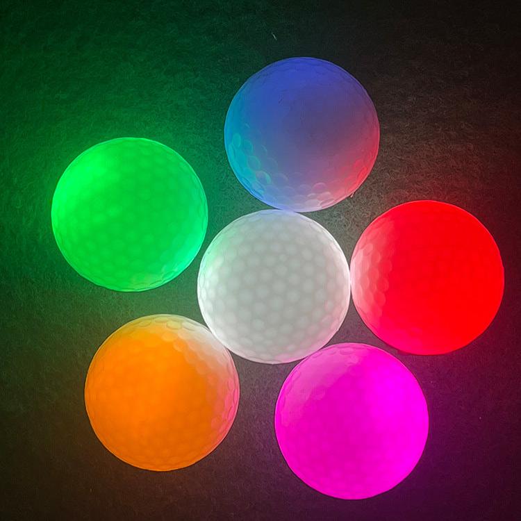 6 x Led Golf Balls