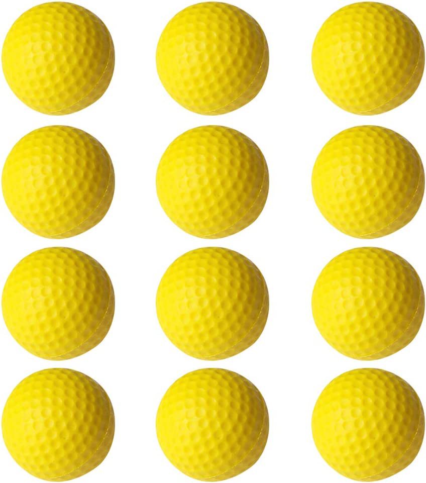 12 x Indoor Foam Golf Balls